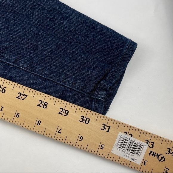7 For All Mankind Jeans Womens Size 26 The Skinny Blue Dark Wash Denim - Picture 12 of 12